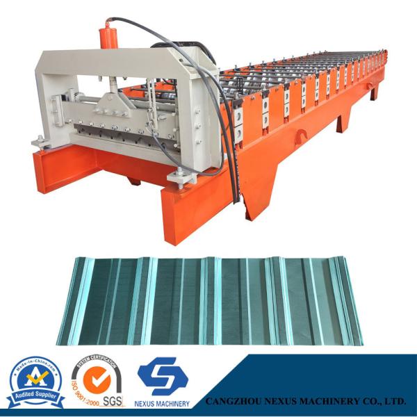 Buy cheap Indonesia Type G550 760 Steel Roofing Tile Sheet Roll Forming Machine for Sale from wholesalers