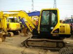 Mini used hyundai r55-7 crawler excavator for sale