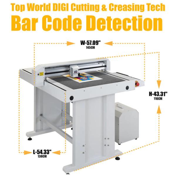 Buy cheap High Speed Digital Flatbed Cutter Max 600mm/S Dual Cutting Head from wholesalers