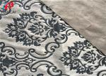Embossed / Printed Velboa Fabric , Stretch Velvet Fabric For Furniture