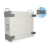 Buy cheap SGCC Metal Laser Cutting Parts Stainless Carbon Steel 0.01-0.1mm Galvanized Sheet Metal Fabrication from wholesalers