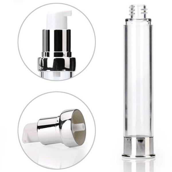 Buy cheap Lotion Airless Makeup Pump Bottle Plastic Material Uniform Spray Volume from wholesalers