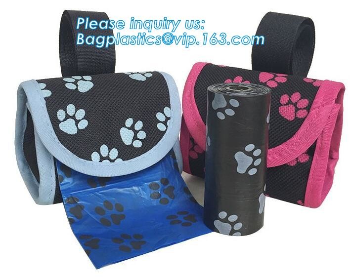 Biodegradable Compostable Scented High Quality HDPE Plastic Baby Nappy Sacks Baby Diaper Bags with Tie Handles, bagease