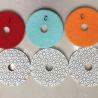 Buy cheap 4 inch 3 Steps Concrete Polishing Tools Abrasive Pad 3mm Resin Thickness from wholesalers