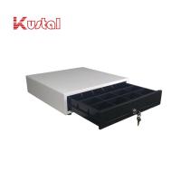 Buy cheap White Micro Switch 12V RJ12 Metal Structure POS Plastic 410mm Economical Cash product