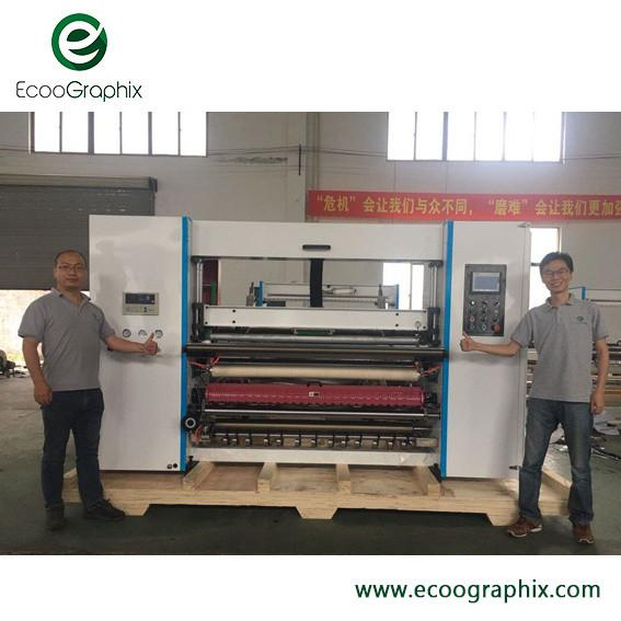 Buy cheap Shaftless Thermal Paper Slitting Machine 1400mm Unwinding Width from wholesalers