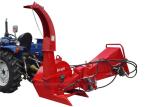 4 Rotor Blades 6 Inch Wood Chipper 3 Point Hitch Design High Performance