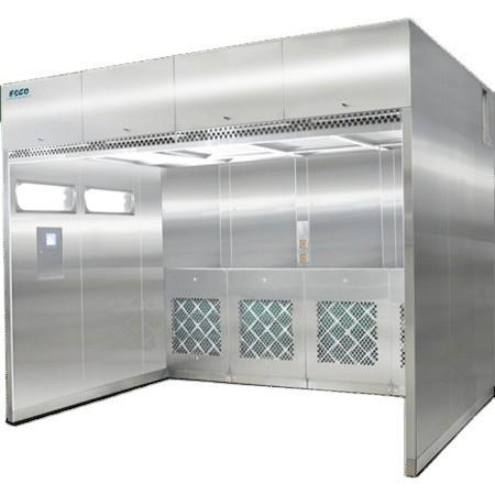 Buy cheap 100 Lab Clean Room Weigh Booth Negative Pressure Dispensing Booth Laminar Flow Hood from wholesalers