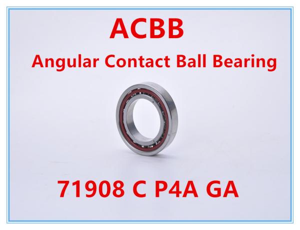Buy cheap 71908 C P4A GA Precision Angular Contact Ball Bearing 18000RPM-20000RPM from wholesalers