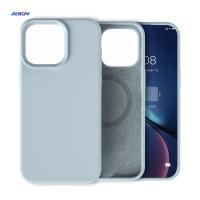 Buy cheap Strong Magnet Magsafe Liquid Silicone Phone Case For IPhone 16 Pro product