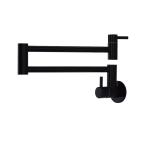 Double Handle Folding Pot Filler Kitchen Sink Faucet Tap Stainless Steel 304/316