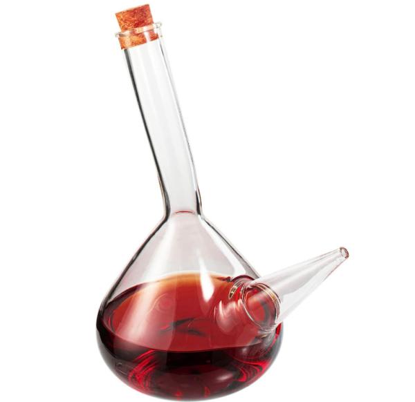 Buy cheap Lead Free Glass Wine Decanter For Wine Gift Glass Collar Material OEM ODM from wholesalers
