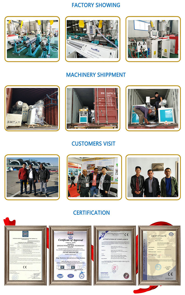 PVC Garden Irrigation Hose Making Machine PVC Braiding Hose Extrusion Line