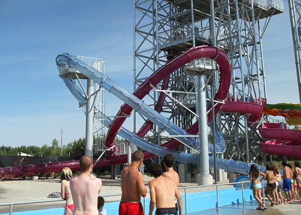Buy cheap 1 Rider Load Water Slide Pipe Products Play Equipment High Temperature Resistance from wholesalers