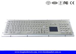 China IP65 Rated Rugged Panel Mount Metal Keyboard With Numeric Keypad In Special Design on sale
