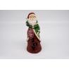 Buy cheap Christmas Santa Figurines , Polyresin Santa Claus Figurines JOY Hollow With LED Light from wholesalers