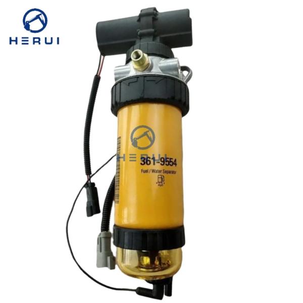 Buy cheap Fuel Filter Oil Water Separator Assembly 361-9554 3619554 for 414E 416D 416E 416F 420D 420E 420F 422E 422F 424D 428D from wholesalers