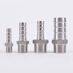 Stainless Steel 201 304 Pipe Fittings Hex Nipple Hose Nipple Male Hose Nipple