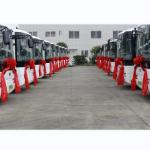6M Battery Electric Mini Bus City 14 Seater Leaf Spring Suspension.