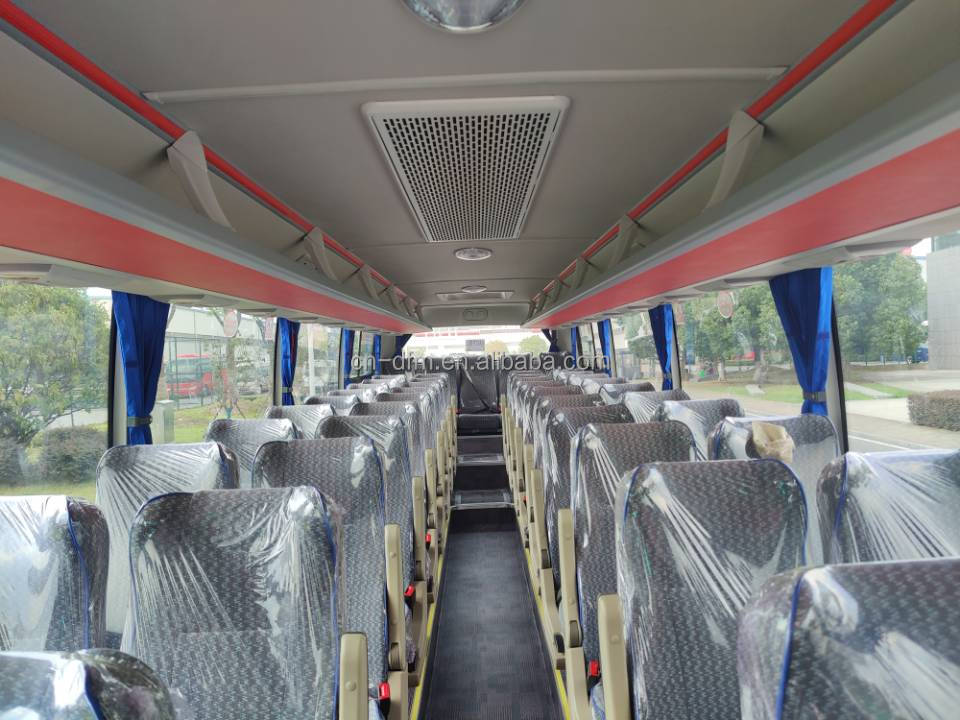 5.5T Front Axle Diesel Used 50 Seats Luxury Coach Bus Passenger Used Bus Coach