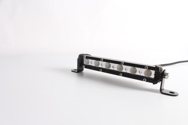 Buy cheap 7 Inch LED Car Light Bar with 1440lm, Super Slim Mini Single Row 18watt Cree Light Waterproof IP67 for 4WD ATV SUV from wholesalers