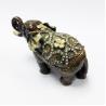 Buy cheap Indian elephant shape metal enamel jewelry gift boxes for necklaces from wholesalers