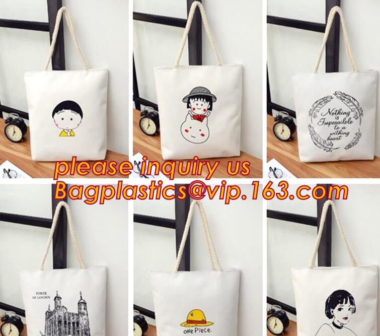 Free Sample Reusable strong 12oz canvas tote bag with your logo cotton shopping handle bag,bleached cotton drawstring ha