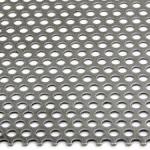 SS316 10mm Round Hole Perforated Stainless Steel Sheet