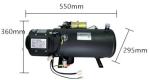 JP 30KW Diesel Water Heater For Bus Heavy truck 24V Diesel Water Parking Heater