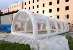 Buy cheap 12*6m Airtight Clear Inflatable Pool Bubble Dome , Waterproof Pool Dome from wholesalers