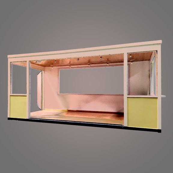 Buy cheap 20 Foot Prefab Shipping Container House Book Street Store from wholesalers