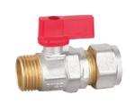 Buy cheap Yuehao Brass Ball Valve Small Mini Ball Valve CE Chrome Plated Handle from wholesalers