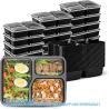 Buy cheap 34oz 3 Compartment Meal Prep Containers 150 Packs, 150 Pieces Trays And 150 Pieces Lids from wholesalers