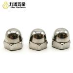SS304 Hexagon Domed Cap Nuts Waterproof , Decorative Din 1587 Nut