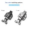 Buy cheap Aluminum Frame Glass Concealed Hinges For Cabinets Round Head Large Curved from wholesalers