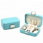 Colored Portable Jewelry Holder , Personalised Travel Jewellery Case For Friends