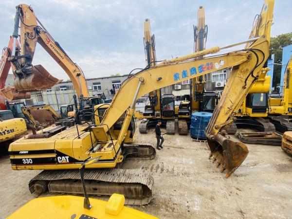 Buy cheap Second hand CAT Caterpillar 325B Hydraulic Crawler Excavator 25 Ton from wholesalers