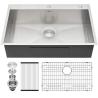 Buy cheap 30x22 Drop In Top Mount Stainless Steel Kitchen Sink Basin from wholesalers