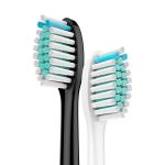 W Shaped Copper Bristle Battery Toothbrush Heads OEM ODM HX614-X
