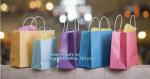 Fancy Shopping Paper Gift Bag packaging paper bag With Handles of packaging