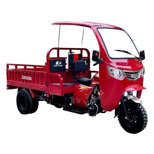 Buy cheap Cabin DAYANG Motorized Adult Passenger Cargo Tricycle 3 Wheel Bike Taxi Tuk Tuk Cart from wholesalers