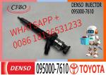 New Diesel Common Rail Injector 095000-6110 095000-6900 095000-7600 095000-7610