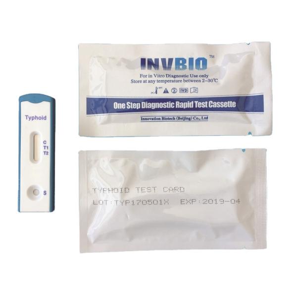 Buy cheap Typhoid Infectious Disease Rapid Test Kits Igg Igm Antibody Cassette from wholesalers