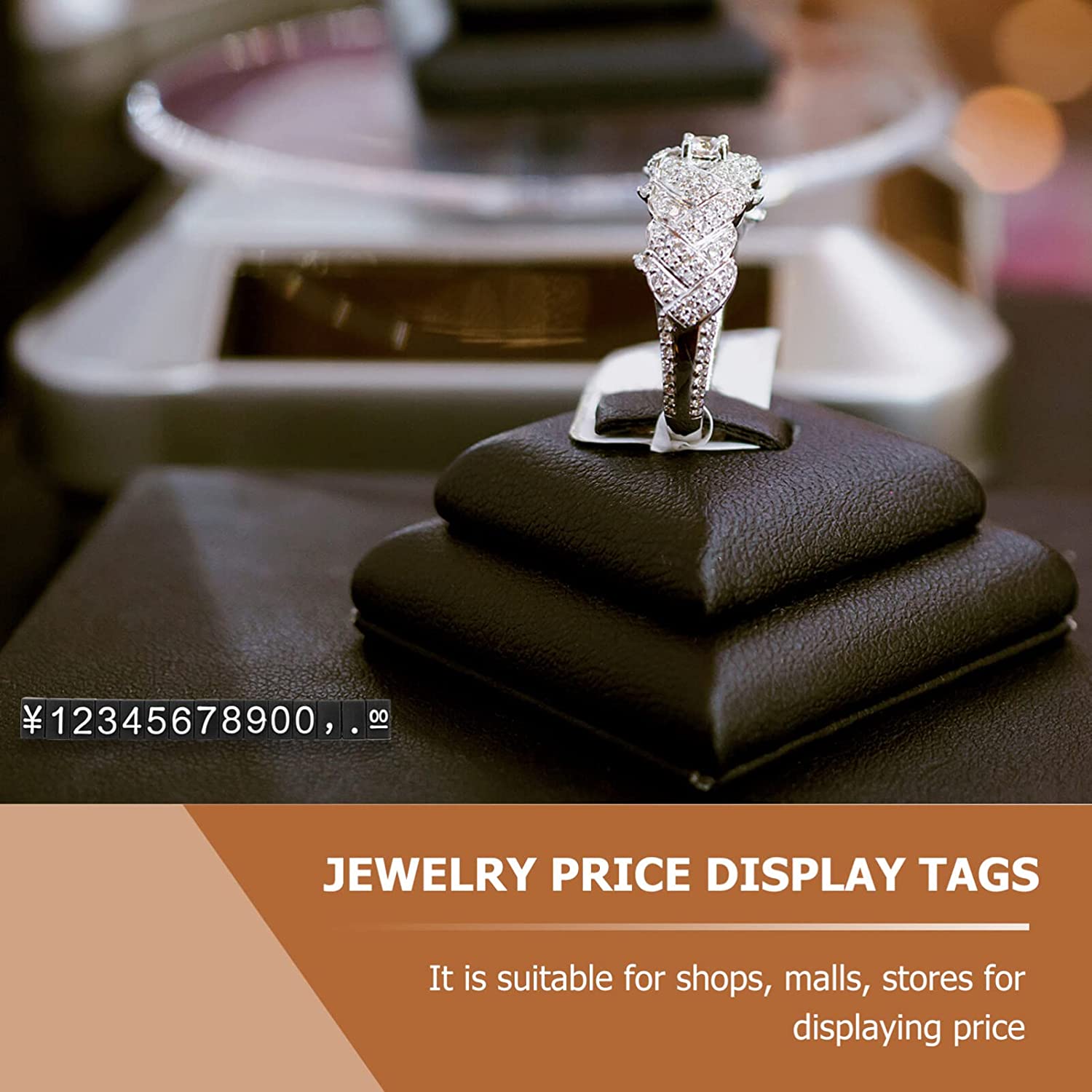 5*3mm ABS Jewellery Cube Display For Retail Shop