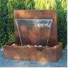 Buy cheap Garden Rusty Metal Waterfall Free Standing Corten Steel Pond Water Feature from wholesalers