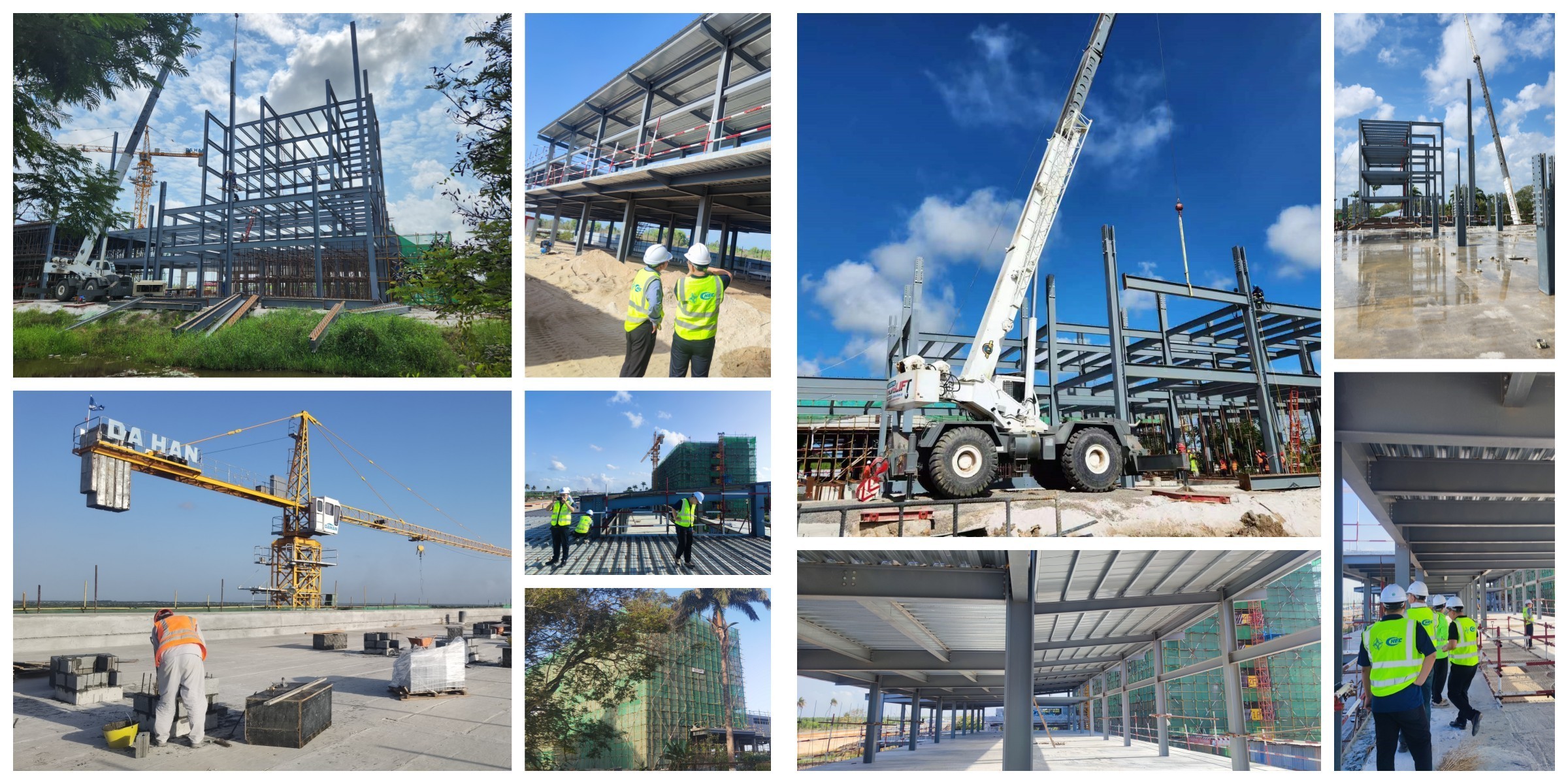 Hot Sales Prefabricated Steel Workshop Building Metal Galvanized Portal Frame Construction Storage