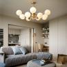 Buy cheap Glass Bubbles molecular chandelier copper living room lamp home restaurant Karrington Chandelier(WH-MI-184) from wholesalers