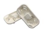 Sugarcane 2 Cup Tea Coffee Cup Holder 218x110x47mm