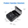 Buy cheap Bluetooth 58mm Thermal Printer 2 Inch Mini Pocket Thermal Printer For Supermarket from wholesalers