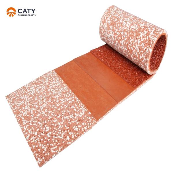 Buy cheap Soundproof Sports Rubber Floor Track Multipurpose Slip Resistant from wholesalers